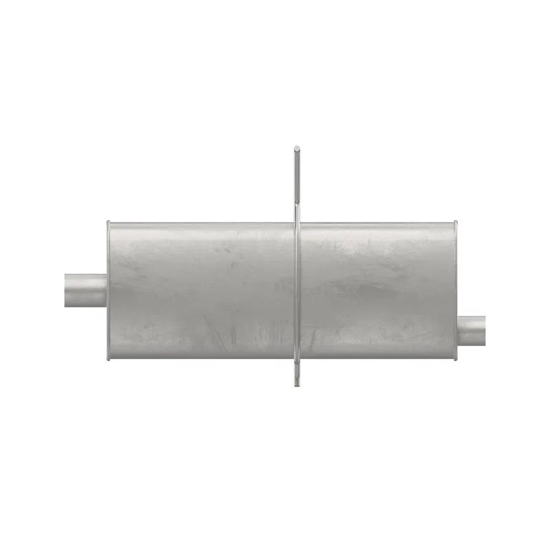 18833 – WALKER EXHST Exhaust Muffler, OE Replacement 9-3/4 Inch Width x 4-1/4 Inch Height Oval Aluminized Steel Case ...